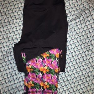 Size 1X Active Capris